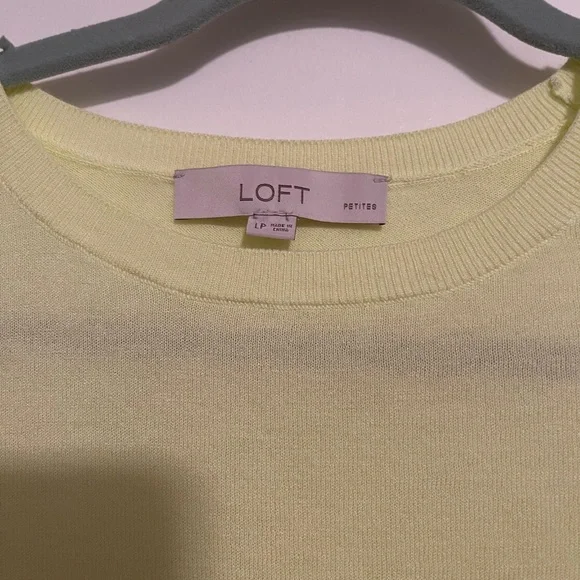 Loft sweater. Soft and comfortable. Beautiful and clean. Worn once. - Picture 2 of 3